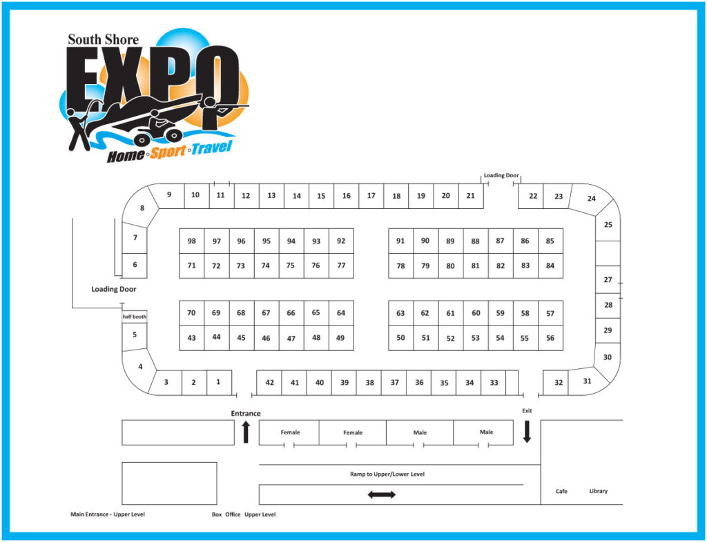 The South Shore Expo Floorplan
